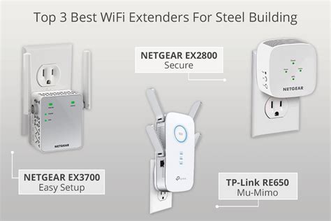 wifi extender through metal building